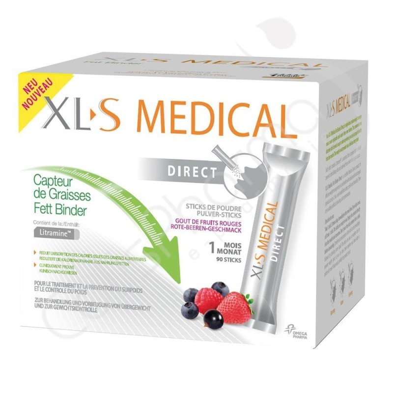 XLS Medical - Capteur de Graisses 120 Comprimés