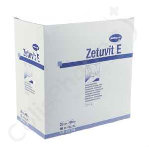 Zetuvit E 20x40 cm - 10 pansements stériles