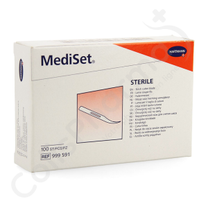 MediSet Stitchcutter Carbon Steel 6,5 cm - 100 stuks