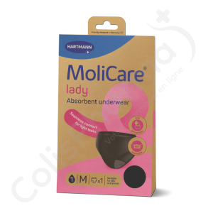 Molicare Lady Wasbaar Absorberend Ondergoed 1 Druppel - MEDIUM