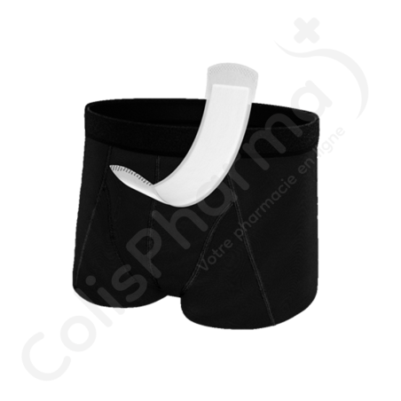 Molicare Men Lavable Sous-Vêtement Absorbant 2 Gouttes + 5 Protections - MEDIUM