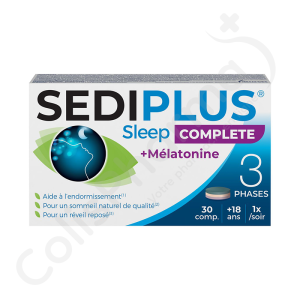SediPlus Sleep Complete - 30 tabletten