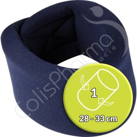 Thuasne Collier Cervical Ortel C1 Anatomic Bleu - Hauteur 9 cm - Taille 1