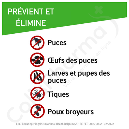 Frontline Combo Line Chien S 2-10 kg - 3 pipettes de 0,67 ml