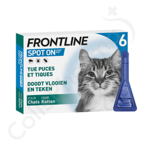 Frontline Spot-On Chat - 6 pipettes de 0,50 ml
