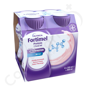 Fortimel Protein 2 kcal Fraise - 4x200 ml