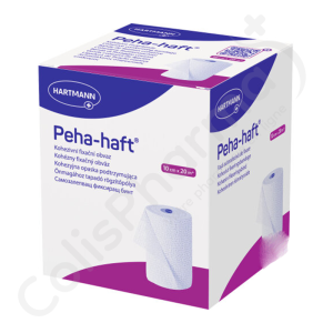 Peha-Haft Latex Free 10 cm x 20 m - 1 stuk