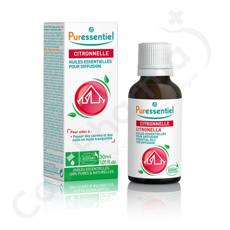 Puressentiel Diffusion Essentiele Olien Citronella - 30 ml