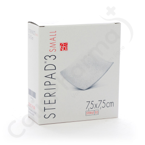 Steripad 1 Small Steriele 7,5x7,5 cm - 20 compressen