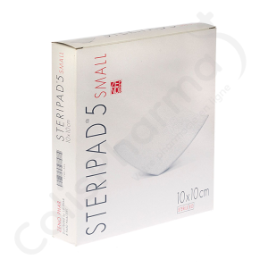 Steripad 1 Small Steriele 10x10 cm - 12 compressen