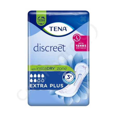 Tena Discreet Extra Plus - 16 protections anatomiques