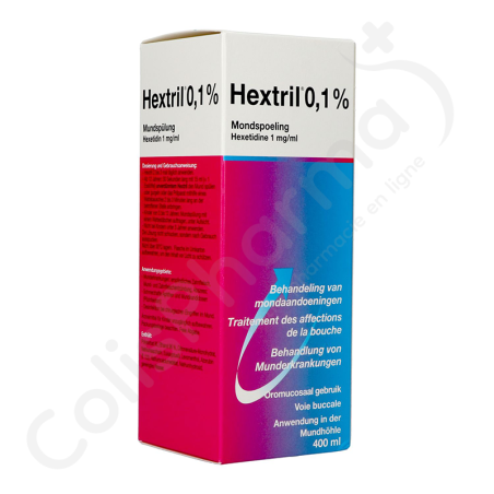Hextril 0,1% - Mondspoeling 400 ml