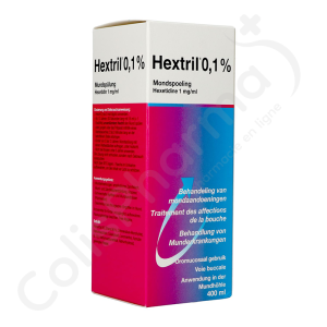 Hextril 0,1% - Mondspoeling 400 ml