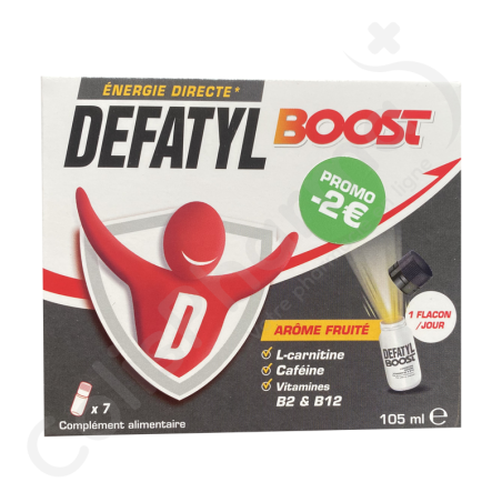 Defatyl Boost - 7 flacons - PROMO -2€ Defatyl Boost - 7 flacons - PROMO -2€