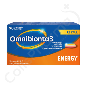 Omnibionta-3 Energy - 90 comprimés