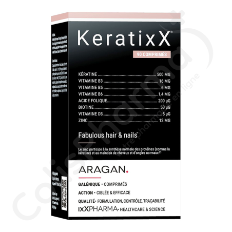 KeratixX Haar en Nagels - 90 tabletten