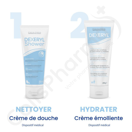 Dexeryl Shower Crème de Douche - 200 ml