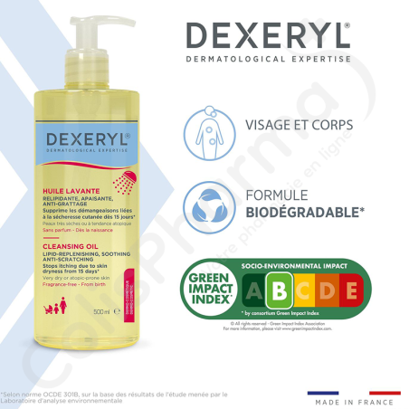 Dexeryl Huile Lavante - 500 ml
