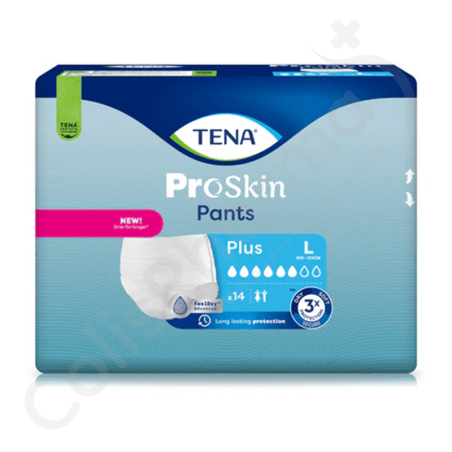 Tena Pants Plus Large - 14 pants
