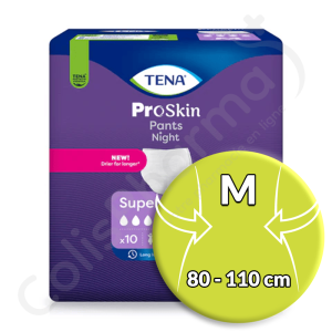 Tena Pants Night Super Medium - 10 pants