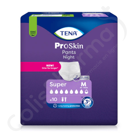 Tena Pants Night Super Medium - 10 pants