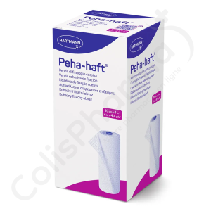 Peha-Haft Latex Free 10 cm x 4 m - 1 stuk