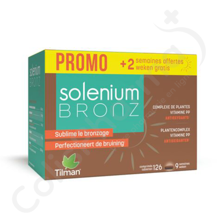 Solenium Bronz - 126 comprimés Solenium Bronz - 126 comprimés