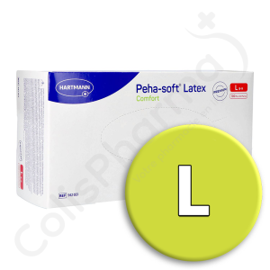 Peha-Soft Gants Latex Comfort Large - 100 gants