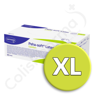 Peha-Soft Gants Latex Comfort XL - 100 gants