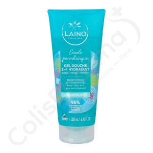 Laino Gel Douche 3 en 1 Hydratant Monoï de Tahiti - 200 ml
