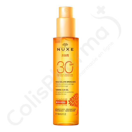Nuxe Sun Huile de Bronzage SPF30 - 150 ml Nuxe Sun Huile de Bronzage SPF30 - 150 ml