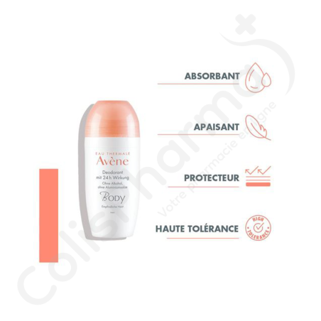 Avène Body Déodorant Régulateur Peaux Sensibles - 50 ml