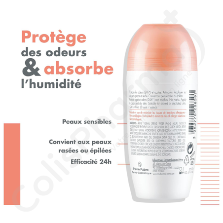 Avène Body Déodorant Régulateur Peaux Sensibles - 50 ml