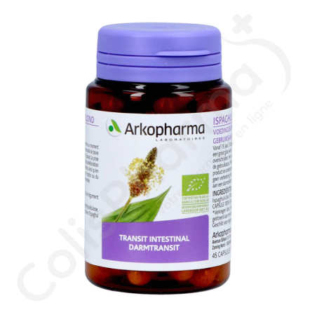 Arkogélules Ispaghul Transit Intestinal - 45 gélules