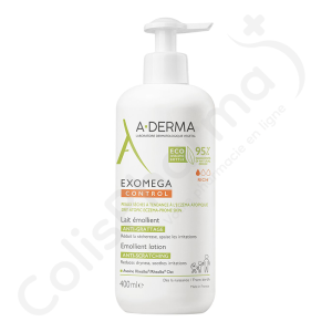 A-Derma Exomega Control Lait émollient - 400 ml
