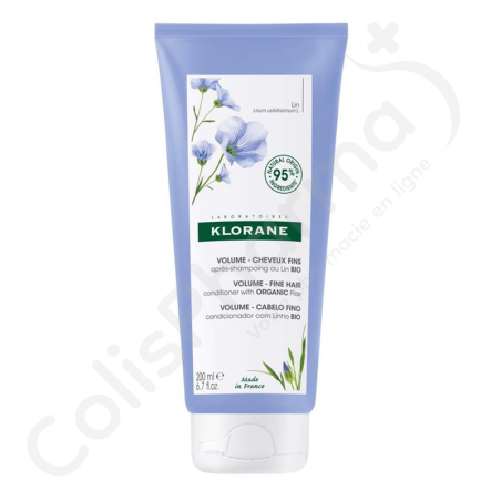 Klorane Après-Shampoing Pour Cheveux Fins - 200 ml Klorane Après-Shampoing Pour Cheveux Fins - 200 ml
