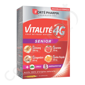 Forté Pharma Vitalité 4G Sénior - 20 ampullen