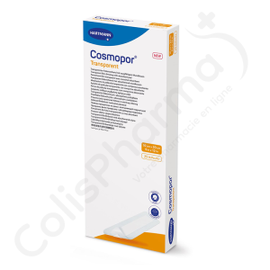 Cosmopor Transparent 10 cm x 30 cm - 25 pansements