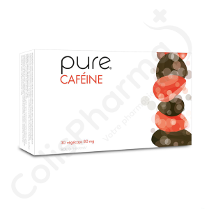 Pure Caféine 80 mg - 30 capsules