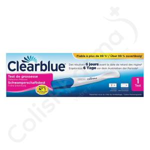 Clearblue Test digital de Grossesse Détection ultra précoce - 1 pièce