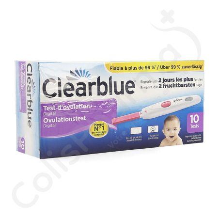 Clearblue Digital Ovulatietest - 10 stuks