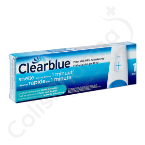 Clearblue Zwangerschapstest 1 Minuut - 1 stuk