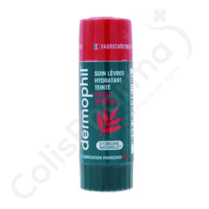 Dermophil Soin Lèvres Hydratant Teinté Rouge Impérial - Stick lèvres 4g