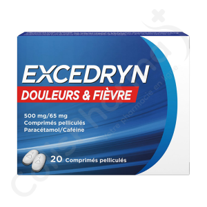 Excedryn Douleurs & Fièvre - 20 comprimés