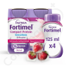 Fortimel Compact Protein Sensations Fraise Givrée - 4x125 ml Fortimel Compact Protein Sensations Fraise Givrée - 4x125 ml