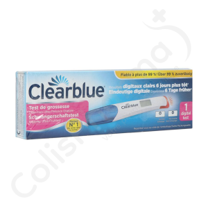 Clearblue Zwangerschapstest Digitaal Ultravroeg - 1 stuk