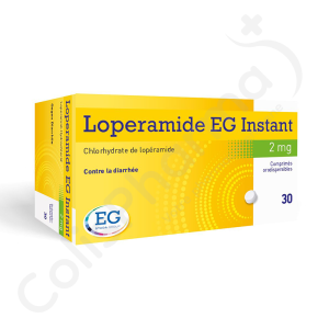 Loperamide EG 2 mg - 30 comprimés orodispersibles