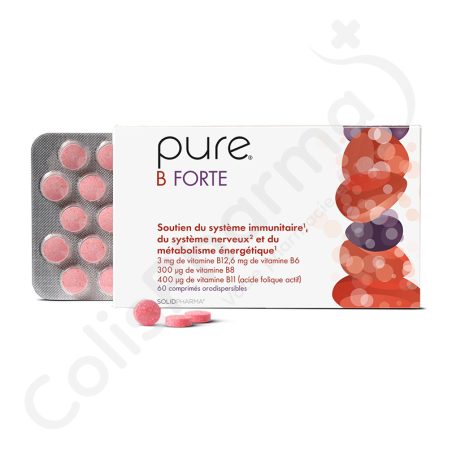 Pure B Forte - 60 comprimés orodispersibles