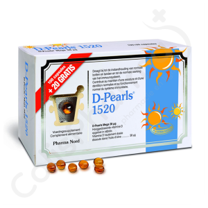 D-Pearls 1520 - 100 capsules + 20 gratuites