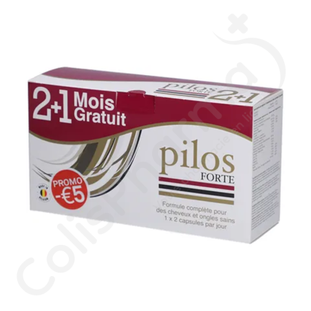 Pilos Forte - 2 x 30 capsules + 30 capsules gratuites (PROMO - 5€)